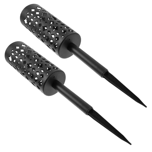 Gadpiparty 2 pièces Vase Résine pour Cimetière avec Pique Pot Funéraire Extérieur pour Décoration de Tombes avec Fleurs Artificielles ou Fraîches Support de Fleurs pour Jardin et Pelouse