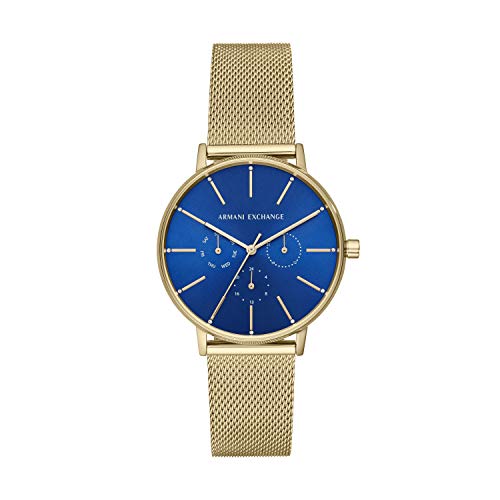 Preisvergleich Produktbild Emporio Armani Damen Analog Quarz Uhr mit Edelstahl Armband AX5554