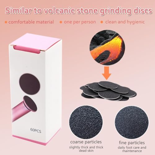 Generic RAVIFUN-FOOTFILE Electric Foot Callus Remover,Electric Callus Remover For Feet,With 60Pcs Sanding Disc,Electric Speed Adjustable Foot File thumb #1