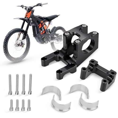 USTPO �d���_�[�g�o�C�N �n���h���o�[���C�U�[ 28mm �n���h���o�[�}�E���g�N�����v���C�U�[ Surron Sur Ron Light Bee S X LBX X260 X160 �u���b�N �I�[�g�o�C Ebike�p