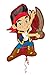 Anagram International 2567601 Jake Neverland Pose Balloon Pack, 31"