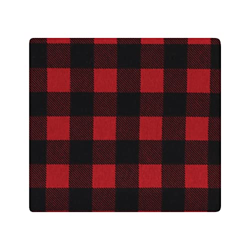 Image of Hudson Baby Unisex Baby Cotton Flannel Receiving Blankets Bundle, Christmas Tree Truck, One Size