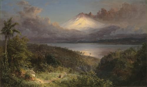 Póster de Lienzo Veduta di Cotopaxi Church para Renovar las Paredes de tu Dormitorio
