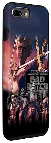 Coque iPhone 7 Plus/8 Plus Star Wars The Bad Batch Omega design original