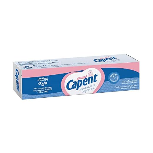 Capent, Pomada para rozaduras | Con vitamina A,D y E 150 g.