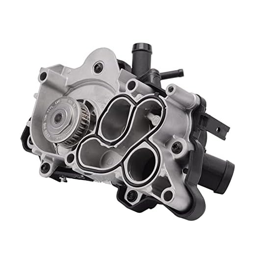 JUSTZHIQIANG Motor kylvätskesystem Vattenpump Termostater Montering Fit for Golf Fit for Jetta Fit for Passat B8 Fit for Polo Fit for Beetle Fit for Touran Fit for Tiguan Fit For Sitt Fit for Skoda 04