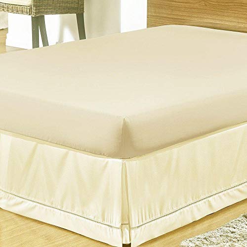 Saia Box Classic Ponto Palito Solteiro - Palha