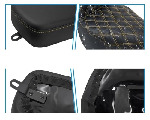 Selle Moto de Haute Qualité Biplace pour Châssis FXBB FXST Softail 2018-2025
