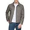 Levi's Men's Faux Leather Classic Trucker Jacket, New Light Grey, L #3