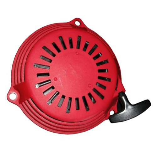 Arrancador de disco manual para cortacésped Honda HRR2163PDA, HRR2163TDA y HRR2163VXA, plástico, rojo, 1 pieza