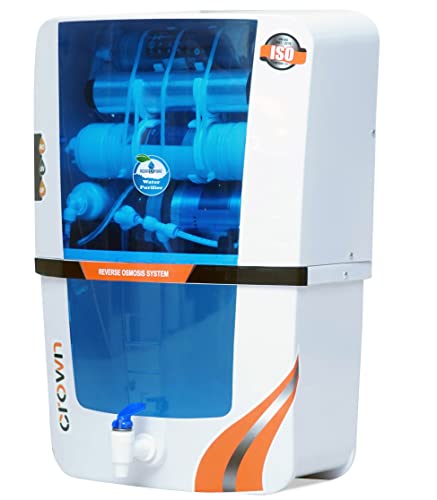 Image of AQUA D PURE Copper + Mineral RO+UV+UF 10 to 12 Liter RO + UV + TDS ADJUSTER Water Purifier with Copper Charge Technology black & copper Best For Home and Office