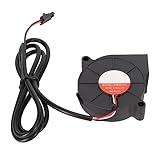 FAIBLE BRUIT : taille du ventilateur soufflant 5015 env. 50x50x15 mm/1,9x1,9x0,59 pouces, longueur de câble env. 750 mm/29,5 pouces, faible bruit.