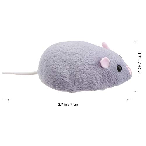 Balacoo – Brinquedo eletrônico para ratos com truques de queijo, brinquedos de perseguição, brinqued