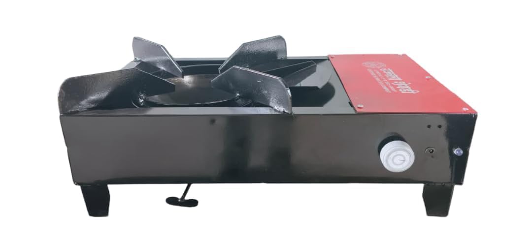 Jumbo Shegadi Smokeless Wood & Coal Stove | Lakud Kolsa Chul for Indoor & Outdoor Cooking | Heavy Duty Biomass Stove | Strong Iron Build Traditional Chulha-image-41