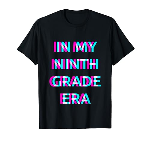 In My Ninth Grade Era 80s Retro Style Camiseta