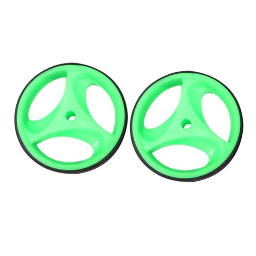 Ruedas de Entrenamiento para Bicicleta PRETYZOOM 12-20 Pulgadas Verde, Ruedas Auxiliares de Equilibrio con Soporte Intermitente Silencioso miniatura 1