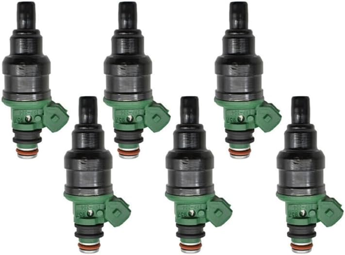 Fuel Injector Set of 6, Compatible with Mitsubishi Montero 3.5L V6, INP-534