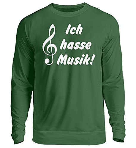 Pull unisexe vert XXL de style décontracté pour le quotidien