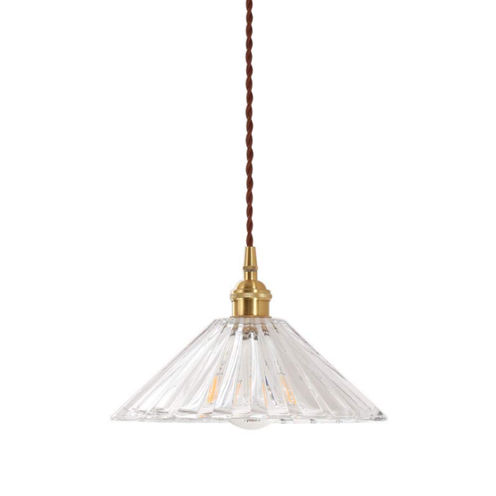 Accesorio para candelabros de latón y vidrio de diseño minimalista
