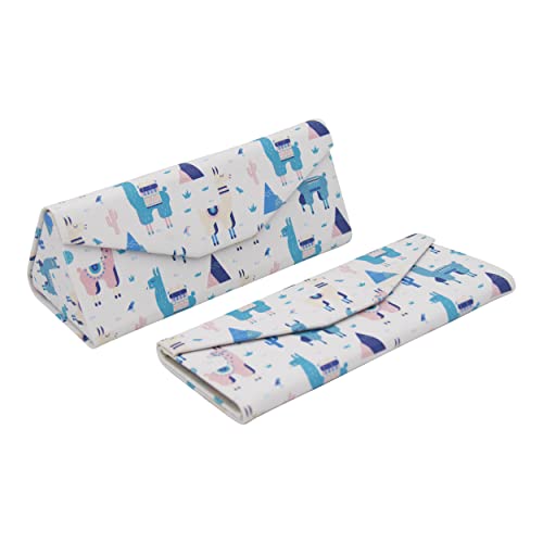 Image of Real Sic Glasses Case for Men and Women - Magnetic Folding Hard Shell Sunglass Holder - Inspired by Adorable Animals