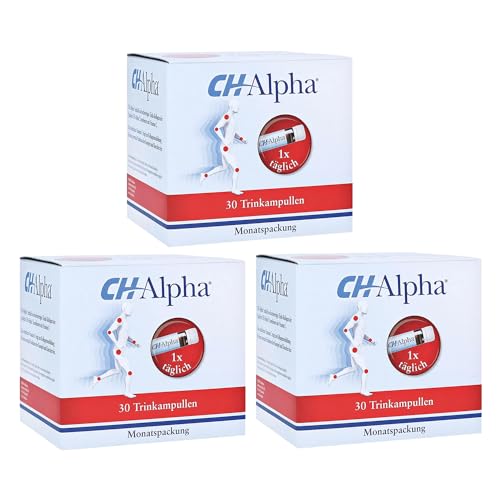 Gelita health Collagen CH-Alpha for Joint and Cartilage (30 x 25ml) 1 Vial Daily (PACK OF 3)