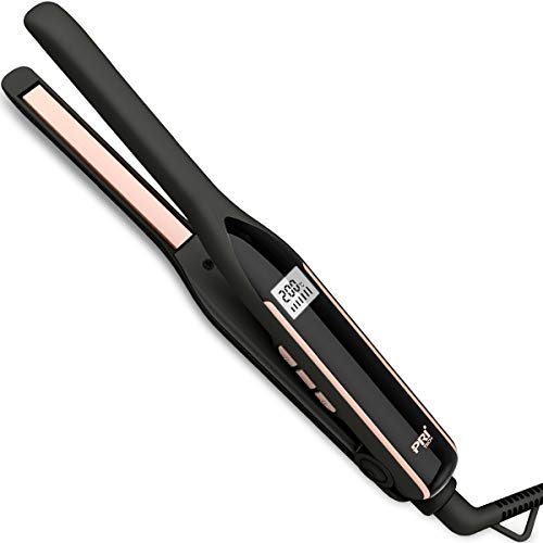 PRITECH Pencil Flat Iron Small Flat Iron for Short Hair -1/2 Inch Hair