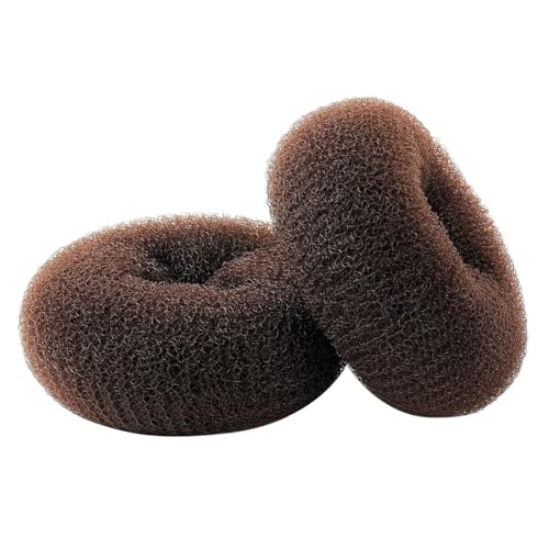 Gurtt 2 stampi per Ciambelle Extra Grandi (10,5 – 11 cm) per Capelli castani Spessi e Lunghi