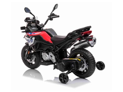 Moto electrica niños 12v BMW-F850 GSMC, 2X12V, ROJA, de 3 a 7 años