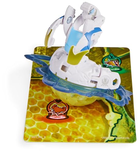 BAKUGAN 3.0 - Starter Pack - 2 Billes, 1 Bille Special Attack, 1 Anneau de Combat, 1 Carte Lanceur et 9 Cartes - Collection Jouet - Jouet Enfant 6 Ans Et + - Modèle Aléatoire