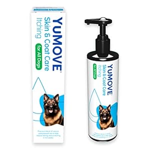 YuMOVE Skin & Coat Care Itching for Adult Dogs | Previously YuDERM Itching Dog | Itchy or Sensitive Skin Supplement for Dogs Prone to Scratching enriched with Salmon Oil | 250ml | Packaging may vary