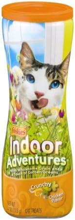 Case of 10 - Friskies Crunchy Indoor Adventures - 4 oz