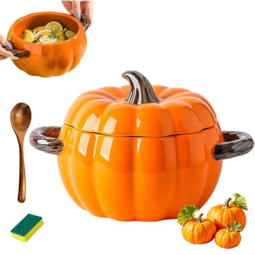 Cocotte Citrouille Casserole Forme Citrouille Marmite Citrouilles，Orange：S