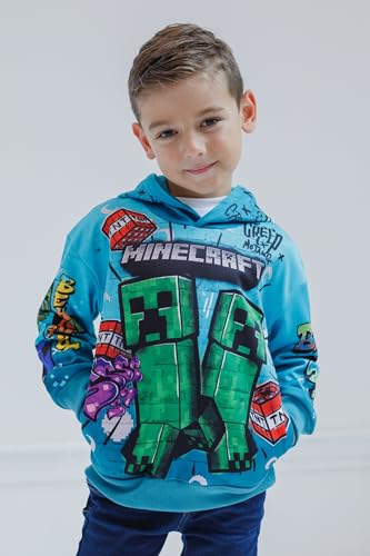 Minecraft Fleece Pullover Hoodie Little Kid to Big Kid Sizes (4-18-20)3