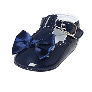 ESTAMICO ESTAMICO Baby Mädchen Leder T-Strap Schuhe Kleinkind Prinzessin Party Schuhe