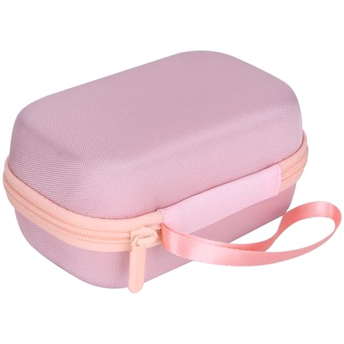 Image of Lebakort Storage Case Compatible with Liene 2x3 inch Photo Printer Mini Instant Portable Color Mono Photo Printer (Pink Case)