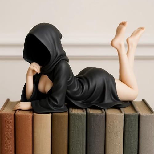 Estatua misteriosa gótica de resina para decoración miniatura 3