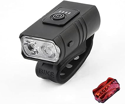 DQING Bicycle light set, super bright 