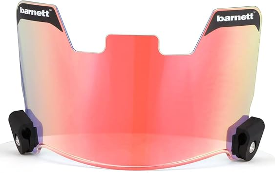 Visor Revo Clear Red, Football Helmet Eye-Shield