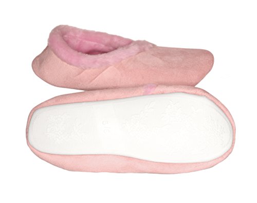 DeluxeComfort Women's Size: 7-8 Slipper, Pink