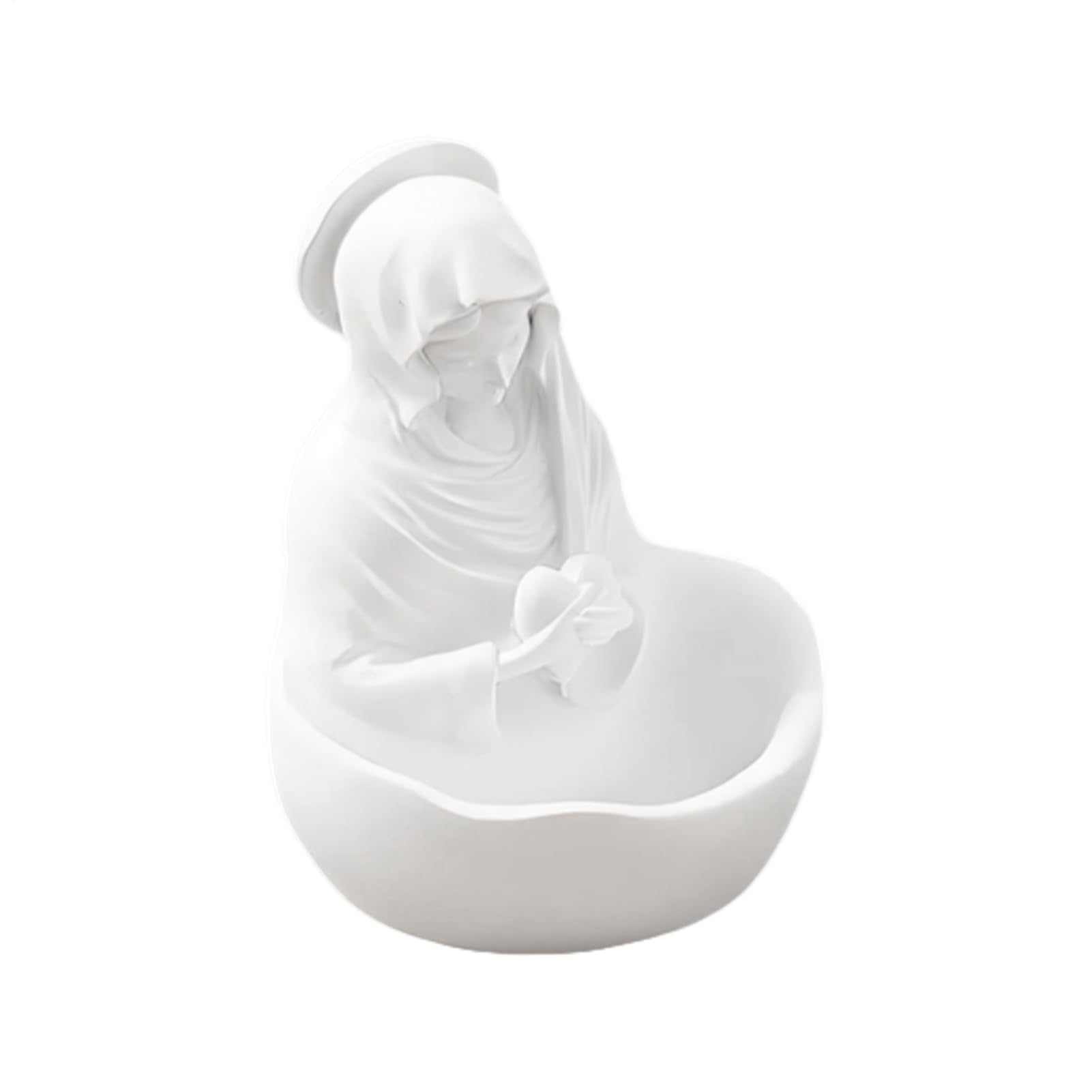 Chapelet et porte-chapelet Marie pour cheminée et table à manger