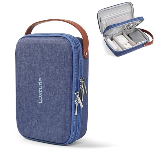 Luxtude Travel Tech Organizer Case (Blue Medium)