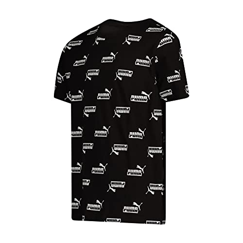 Puma Boys' Amplified Graphic T-Shirt, Black, Medium #TOP2