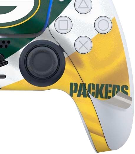 Skinit Decal Gaming Skin Compatible with PS5 Bundle - Officially Licensed NFL Green Bay Packers Design