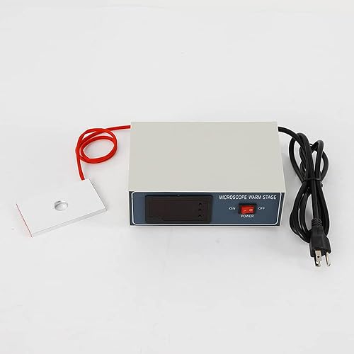 DNYSYSJ Calentador deslizante para microscopio de 32 W para microscopio