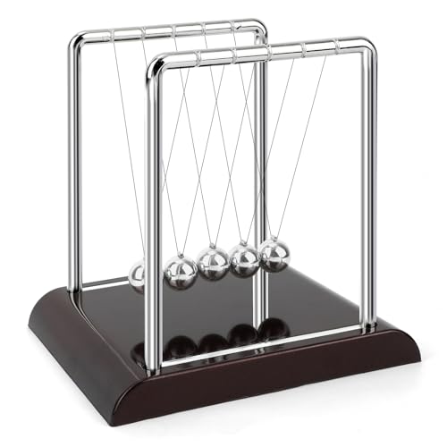 Newtons Cradle Pendulum, 5 Beads Large Door Shape