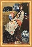  Póster de la película Purple and Rose: The Lange Leizen of The Six Marks Whistler B A3 02375 enmarcada