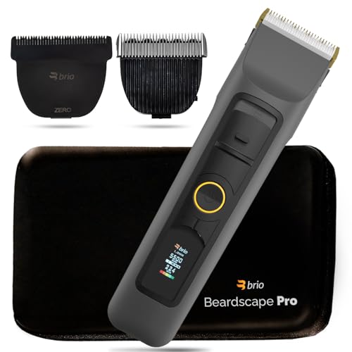 Brio Beardscape V2 Gray Bundled with Zero Blade