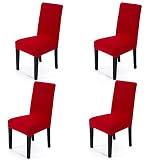 Gold Fortune Spandex Fabric Stretch Removable Washable Dining Room Chair Cover Protector Seat Slipco