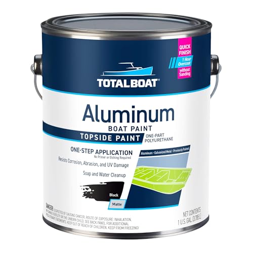 TotalBoat Aluminum Boat Paint | Durable, Fast-Drying Marine Paint for