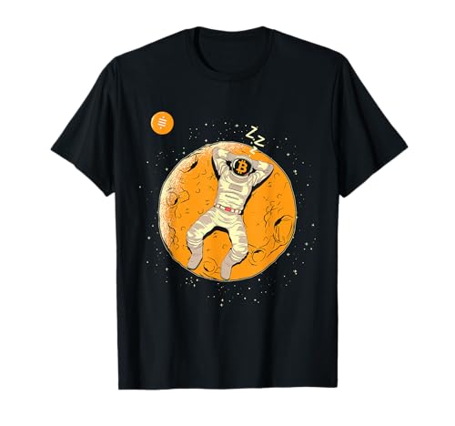 Bitcoin Moon Sound Money 21 millones Stack Sats Bitcoiner BTC Camiseta